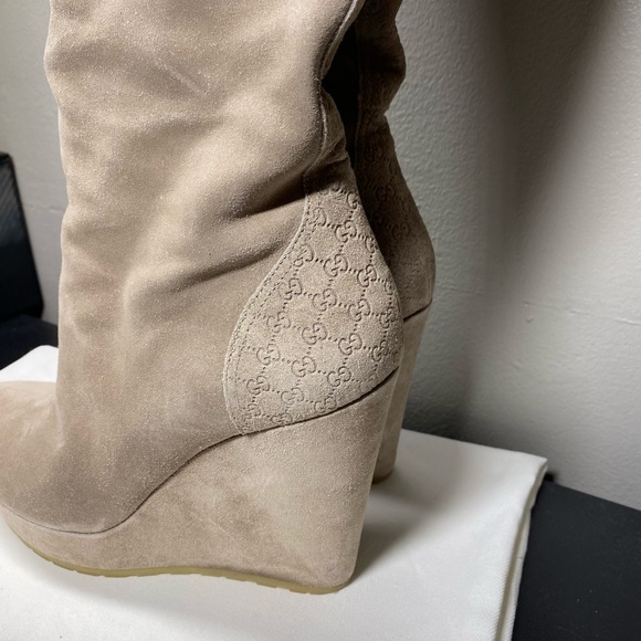 Gucci suede boots - Picture 5 of 16